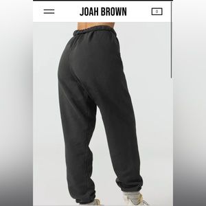 JOAH Brown - oversized jogger brown